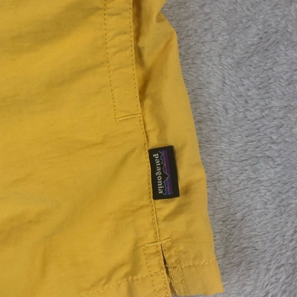 Patagonia Worn Wear Yellow Shorts - Picture 3 of 4